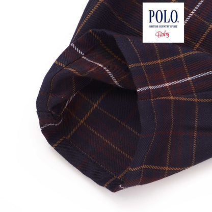 日本童裝  SLAP SLIP x POLO BCS polo連衣及吊帶連體褲套裝 70-80cm 男童款 初生嬰兒 秋季 Jumpsuit