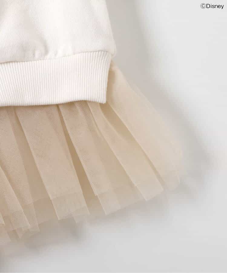 日本童裝 BREEZE x Disney Marie 拼紗衛衣 90-140cm 女童款 冬季 Tops