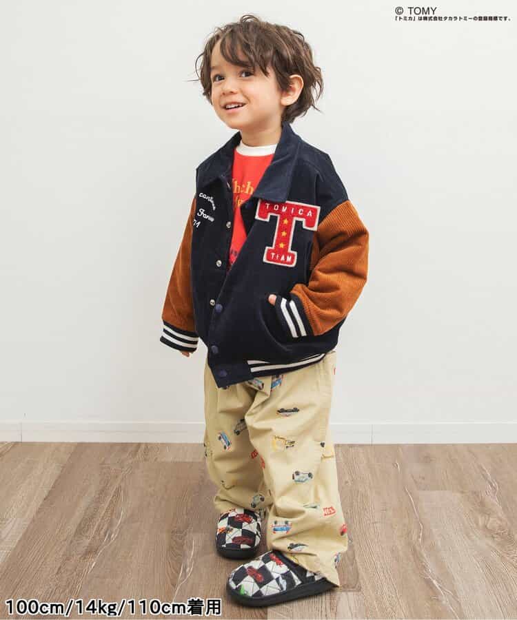 日本童裝 BREEZE x TOMICA 休閒長褲 80-130cm 男童款 冬季 PANTS