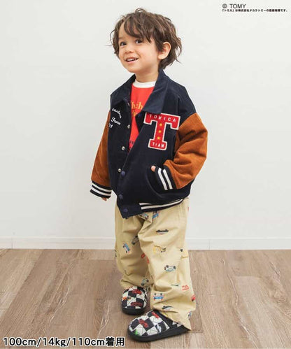 日本童裝 BREEZE x TOMICA 休閒長褲 80-130cm 男童款 冬季 PANTS