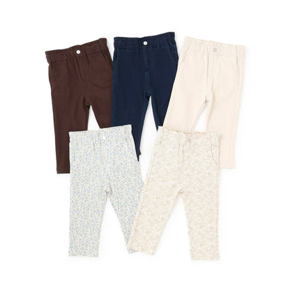 日本童裝 pe#main 防污系統 抓毛休閒褲 80-130cm 女童款 冬季 PANTS
