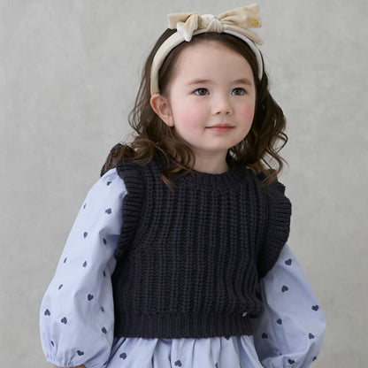 日本童裝 pe#main 針織背心連身裙套裝 80-130cm 女童款 冬季 TOPS DRESSES