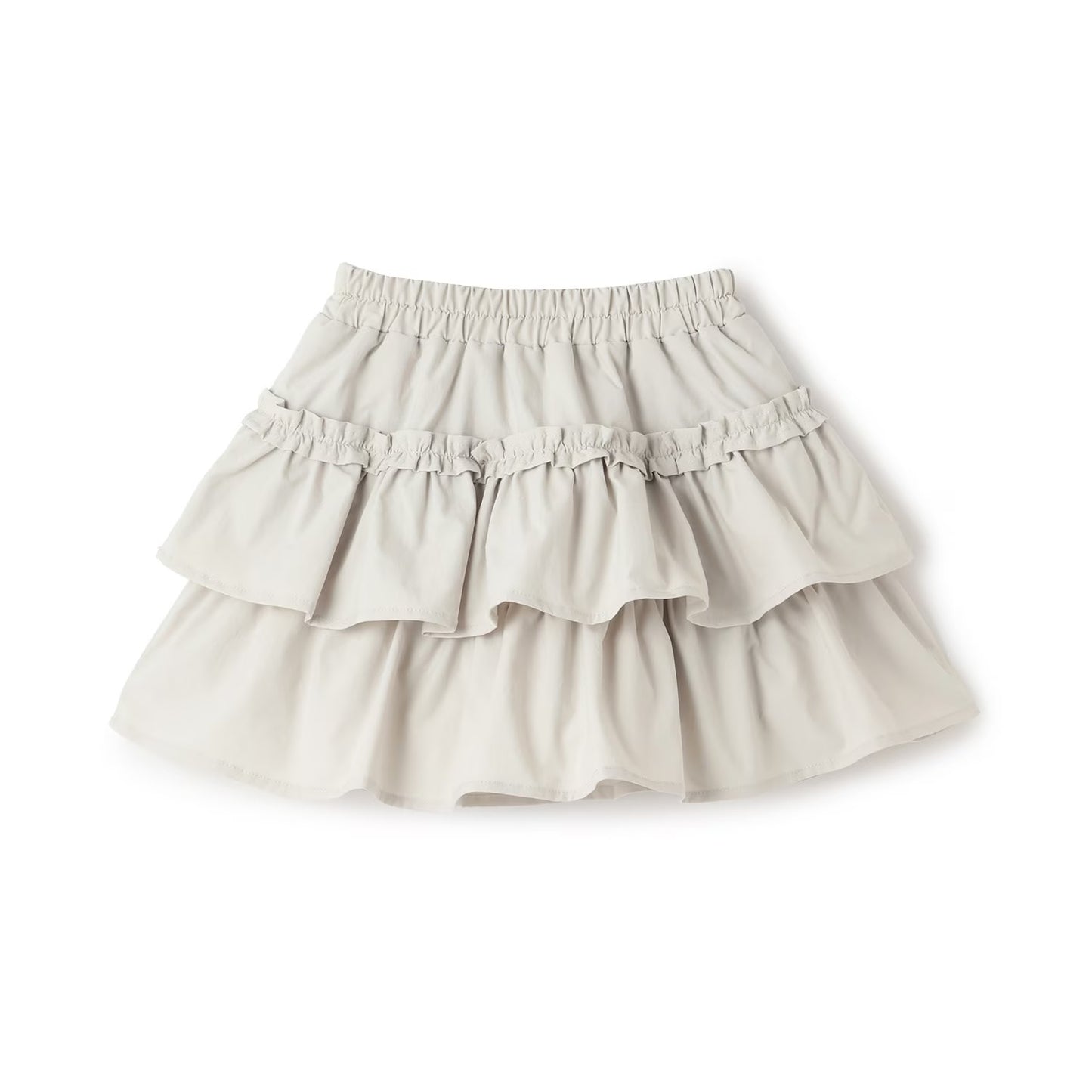日本童裝 Ly# mine 層疊蛋糕短裙 100-150cm 女童款 冬季 SKIRTS 聖誕紅/新年紅
