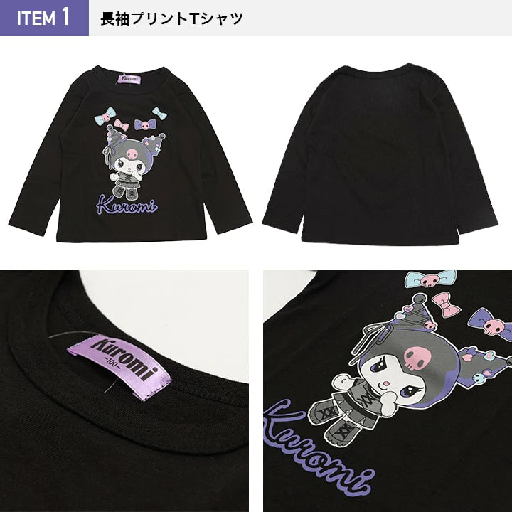 日本直送 Sanrio 福袋5點 100-130cm 女童款 2026年日本新春福袋 福袋不參與$900免運 滿$900可加$25免運 【日本預售：2026年1月1日】