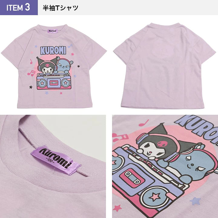 日本直送 Sanrio 福袋5點 100-130cm 女童款 2026年日本新春福袋 福袋不參與$900免運 滿$900可加$25免運 【日本預售：2026年1月1日】