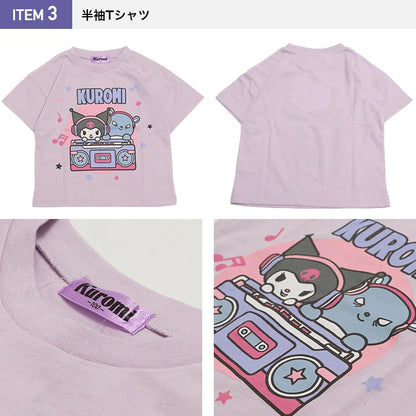 日本直送 Sanrio 福袋5點 100-130cm 女童款 2026年日本新春福袋 福袋不參與$900免運 滿$900可加$25免運 【日本預售：2026年1月1日】