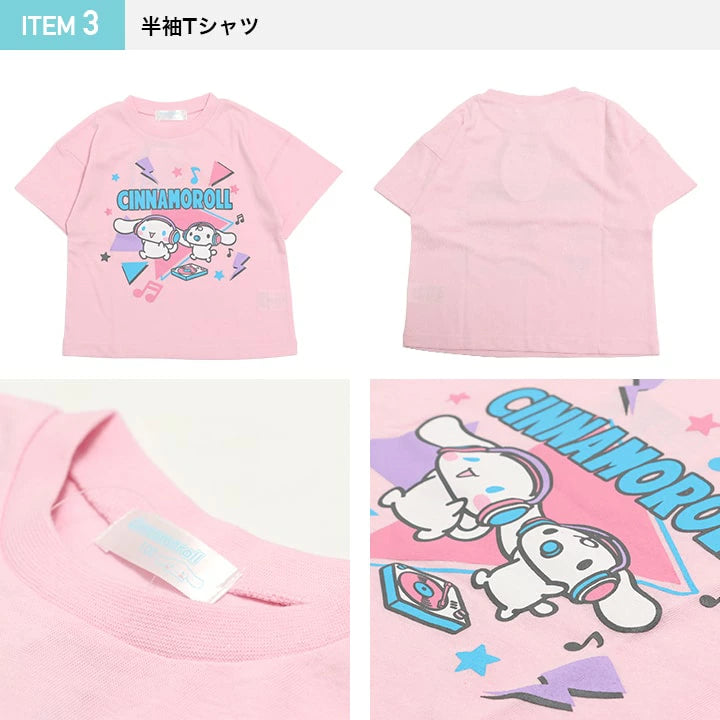 日本直送 Sanrio 福袋5點 100-130cm 女童款 2026年日本新春福袋 福袋不參與$900免運 滿$900可加$25免運 【日本預售：2026年1月1日】