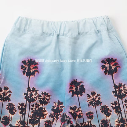 Japanese XLARGE KIDS Palm Tree Shorts 90-140cm Boys Summer PANTS 