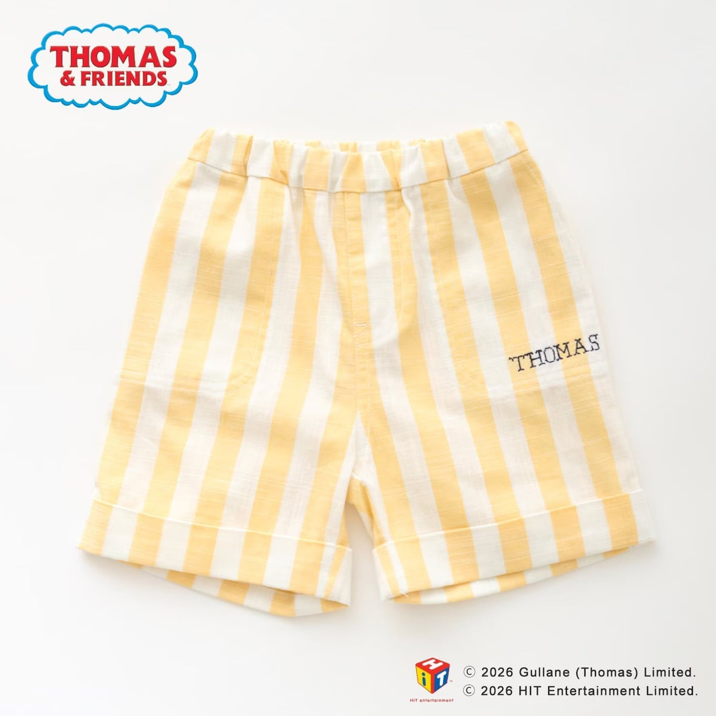 日本童裝 pe#main x Thomas 休閒短褲 80-130cm 男童款 夏季 PANTS
