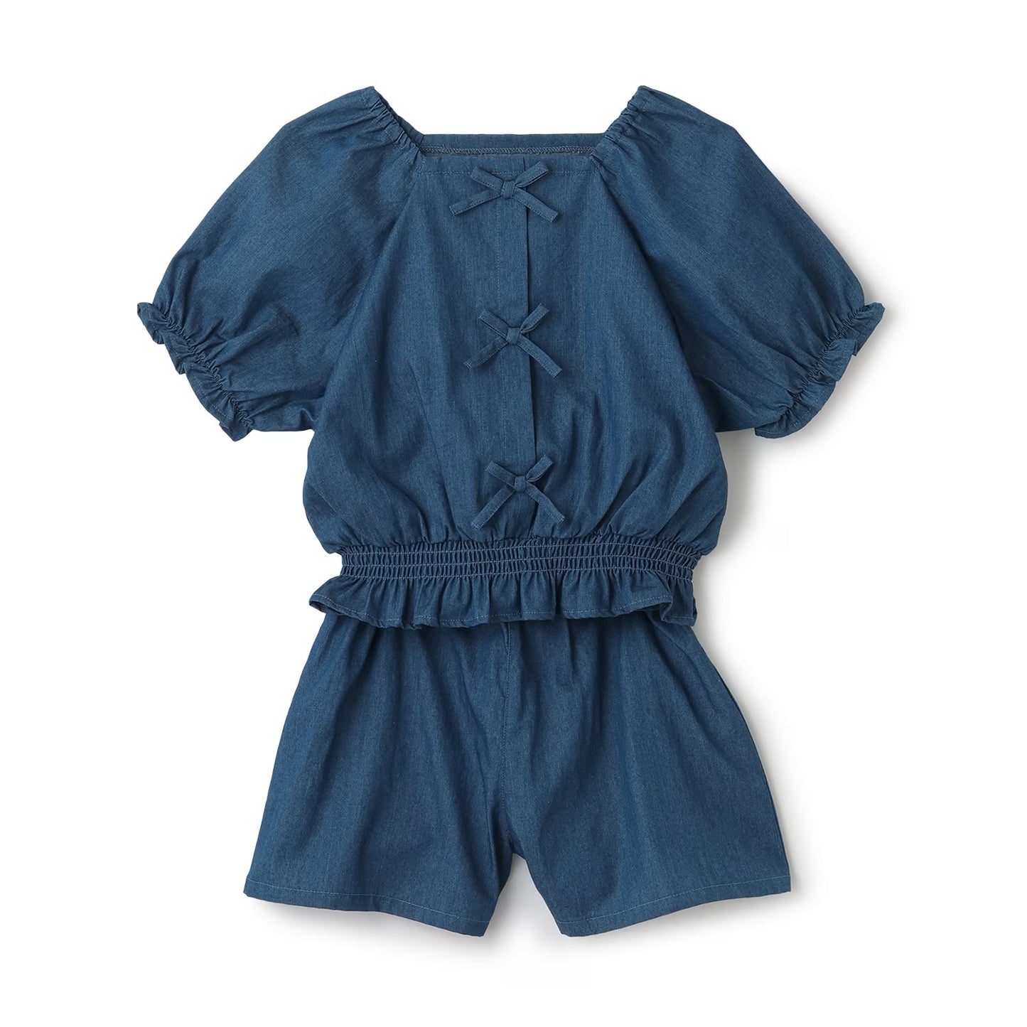 Japanese children's clothing Ly# mine tank top and shorts set 100-150cm girls summer TOPS PANTS 