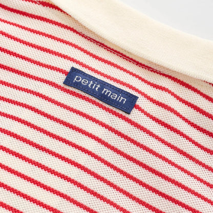 日本童裝 pe#main x Thomas 間條polo衫 80-130cm 男童款 夏季 TOPS