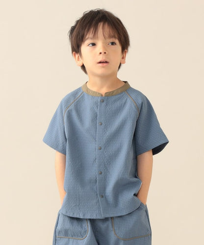 日本童裝 BE#AMS mini 水陸兩用 吸水速乾 襯衫 90-140cm 男童款 夏季 PANTS 夏日玩水泳衣特輯