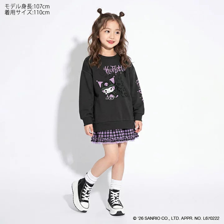 日本童裝 BDL x Sanrio 親子裝 印花衛衣 90-140cm 女童款 冬季 TOPS