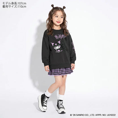 日本童裝 BDL x Sanrio 親子裝 印花衛衣 90-140cm 女童款 冬季 TOPS