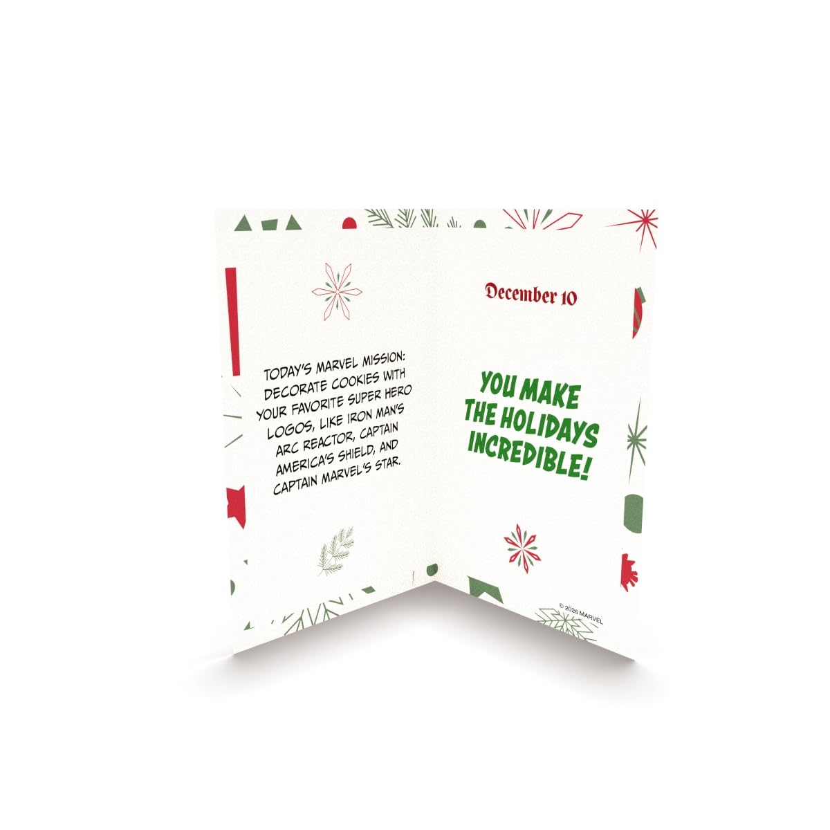 日英美直送 Marvel with envelopes, collectible cards, and an exclusive holiday story Advent Calendar 聖誕倒數日曆 大人款/兒童款 聖誕快樂特輯 不參與$900免運 滿$900可加$25免運到順豐站/智能櫃 Christmas Advent Calendars 2026