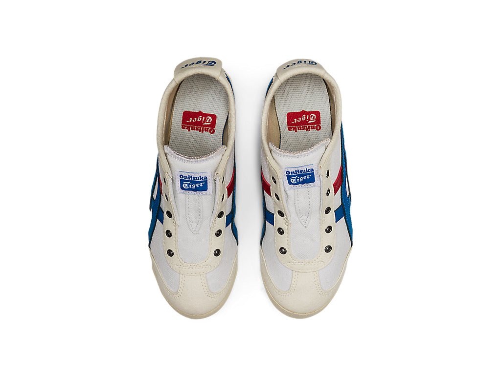 日本直送 日版MEXICO 66 SLIP-ON KIDS WHITE/DIRECTOIRE BLUE 17-22cm 鞋系列