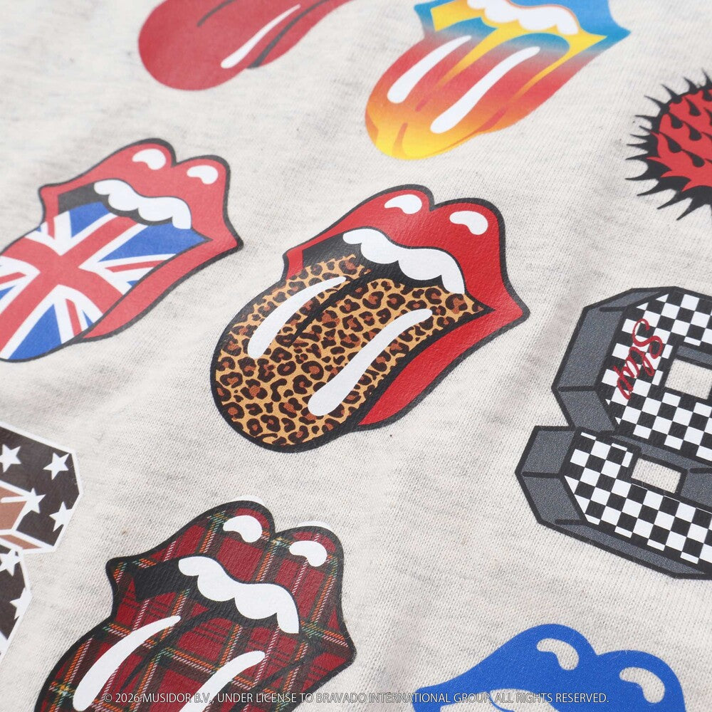 日本童裝 Slap Slip x The Rolling Stones 印花長袖上衣 80-130cm 男童款/女童款 秋季 TOPS 其他品牌童裝