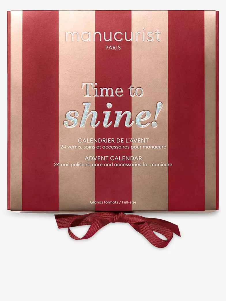 日英美直送 MANUCURIST Time to Shine! Advent Calendar Worth £312 聖誕倒數日曆 大人款 聖誕快樂特輯 不參與$900免運 滿$900可加$25免運到順豐站/智能櫃 Christmas Advent Calendars 2026