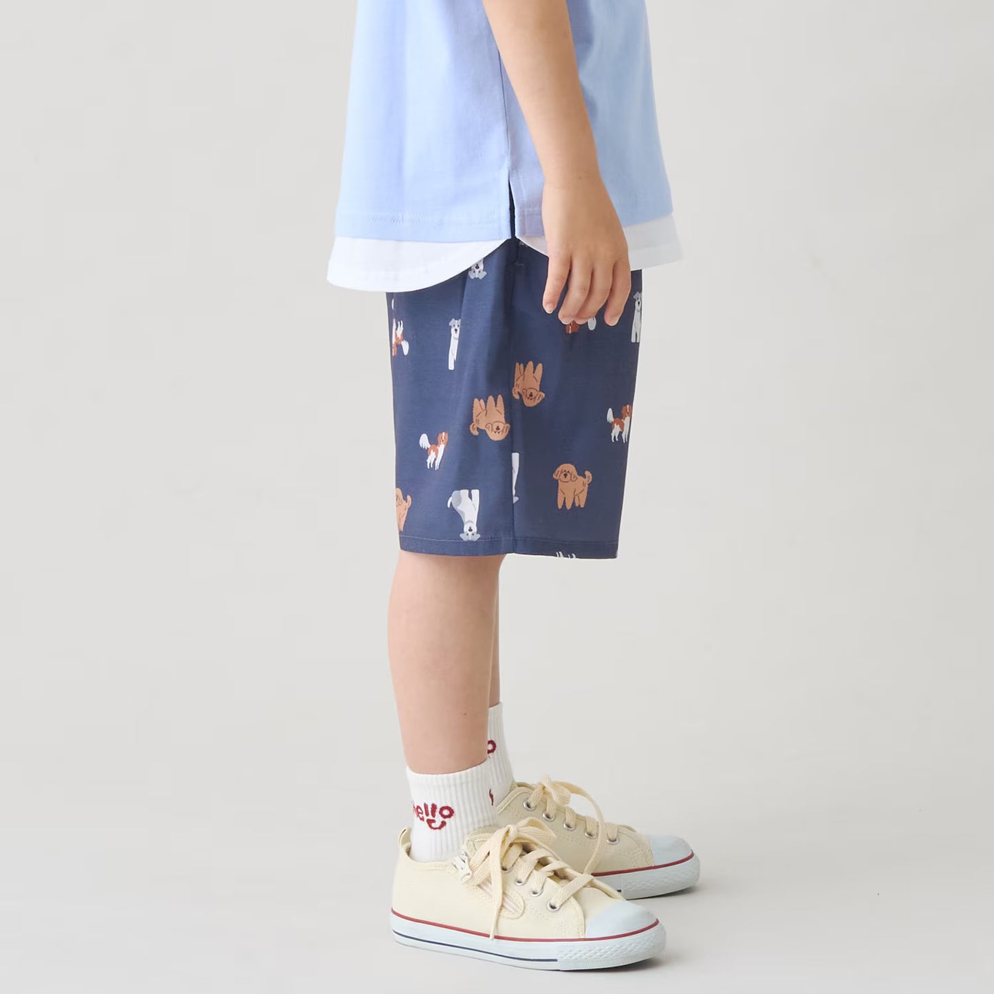 日本童裝 b・R# 接觸冷感 休閒短褲 100-140cm 男童款 夏季 PANTS
