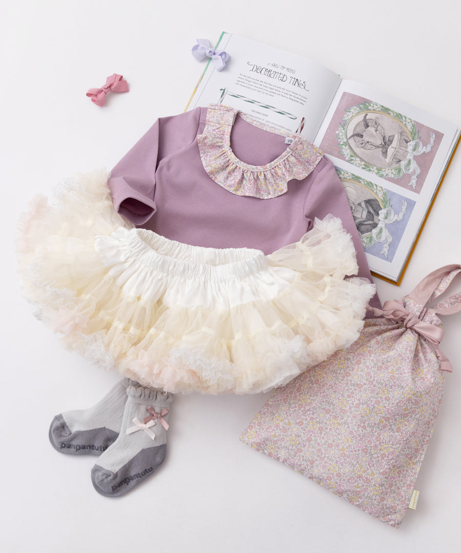 Japanese children's clothing panpantutu Etoile Pink tutu skirt 70-135cm girls' newborn baby summer SKIRTS 