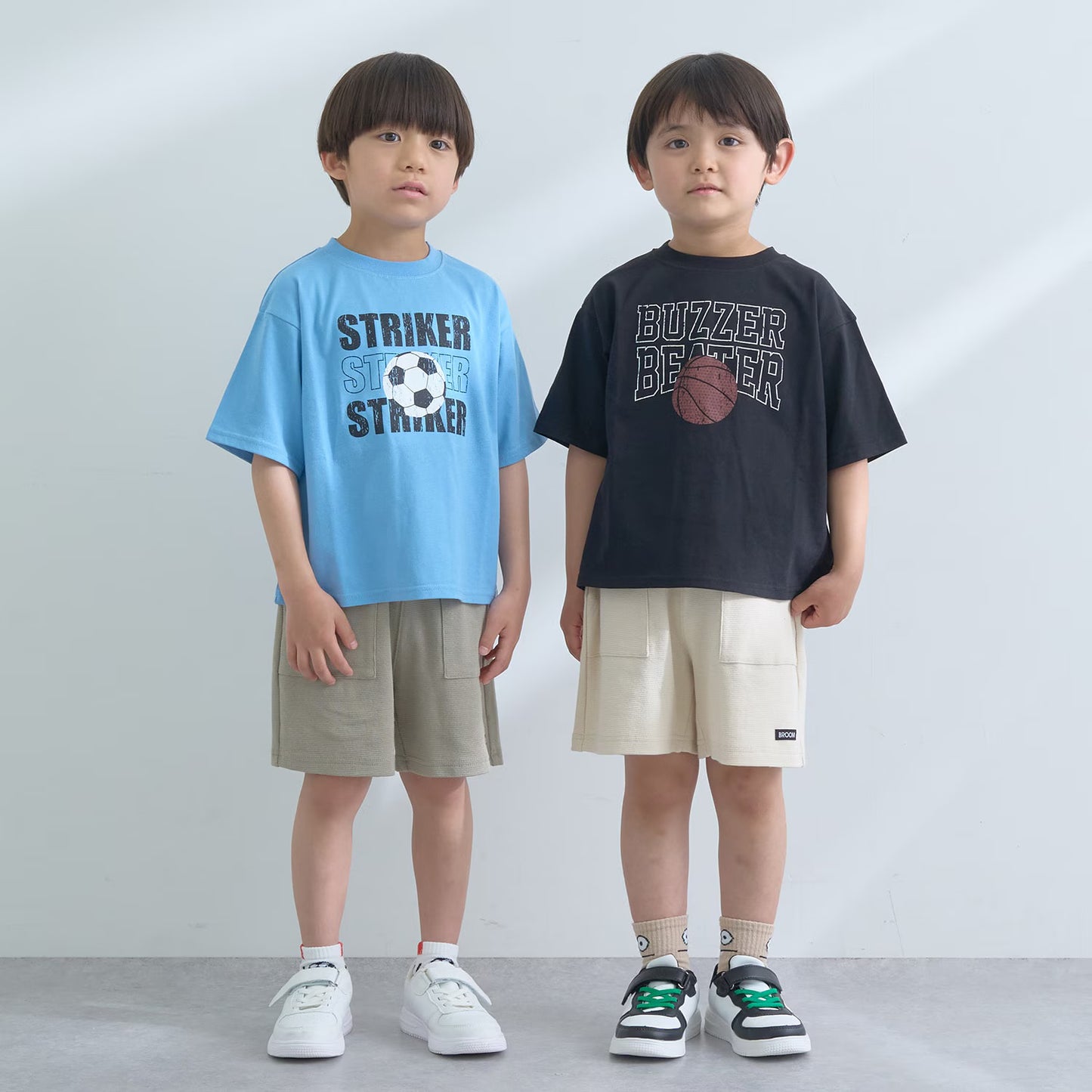 日本童裝 b・R# 防污系列 速乾系列 防UV 印花上衣 90-150cm 男童款 夏季 TOPS