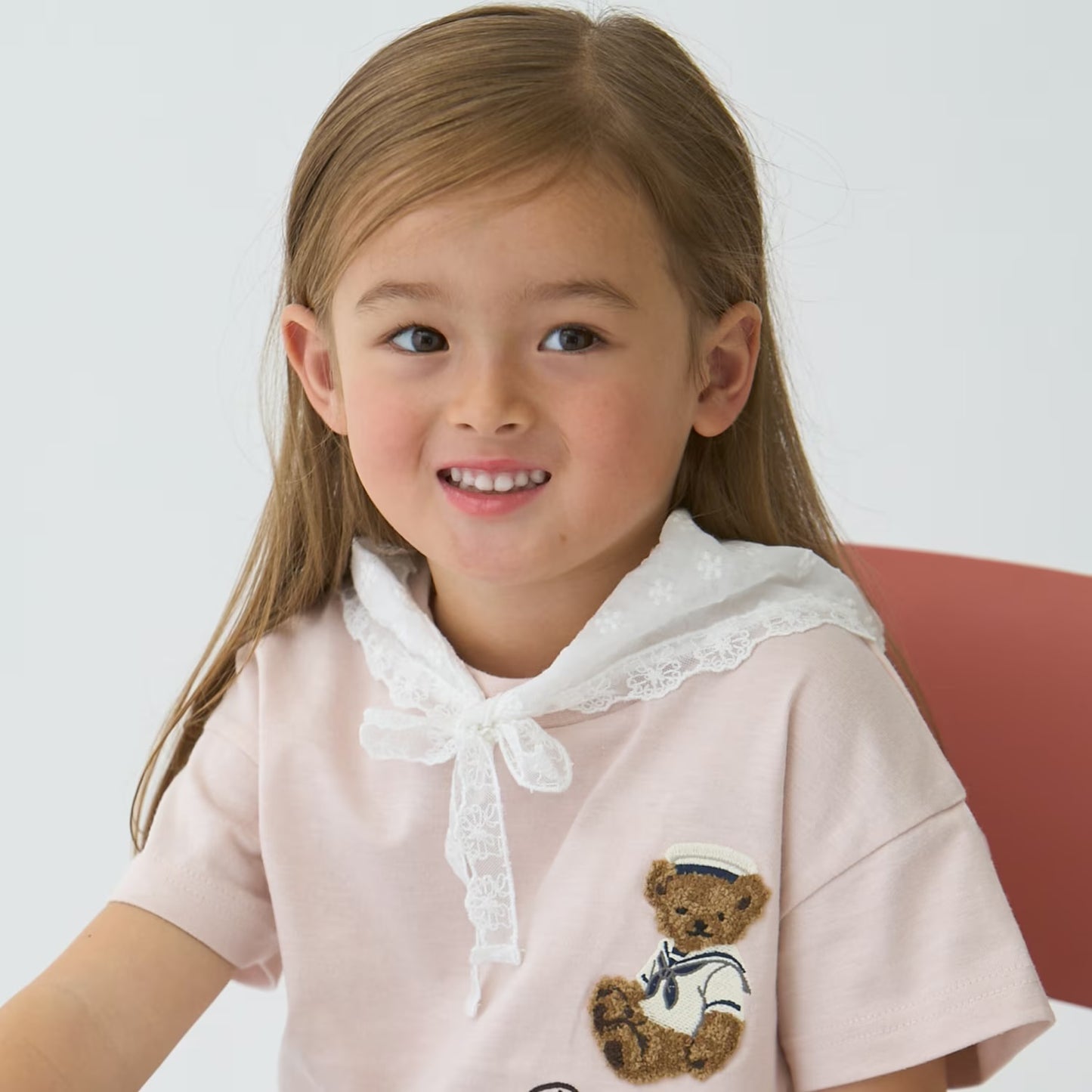 日本童裝 pe#main 熊仔刺繡上衣 80-130cm 男童款/女童款 夏季 TOPS