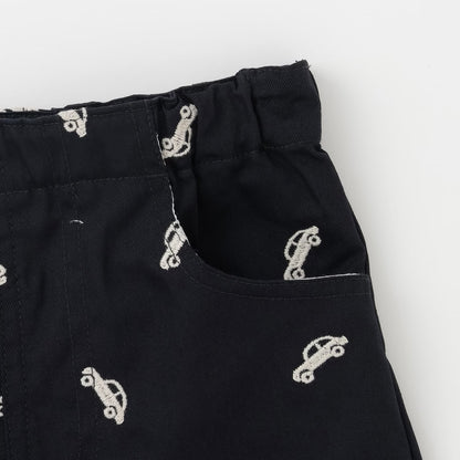 日本童裝 pe#main 刺繡圖案短褲 80-130cm 男童款 夏季 PANTS