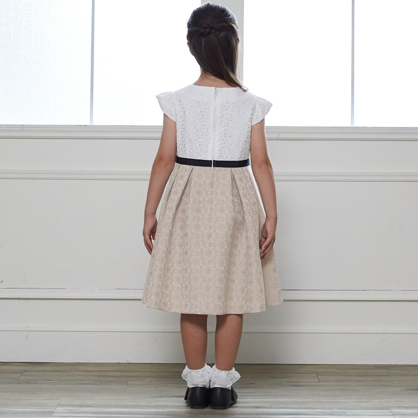 日本童裝 pe#main 禮服兩件套裝 110-130cm 女童款 冬季 OUTERWEAR DRESSES 面試/宴會/表演