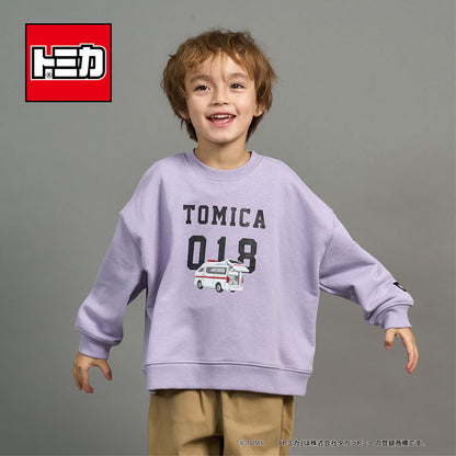 日本童裝 b・R# x Tomica 速乾系列 車車衛衣 90-130cm 男童款 冬季 TOPS