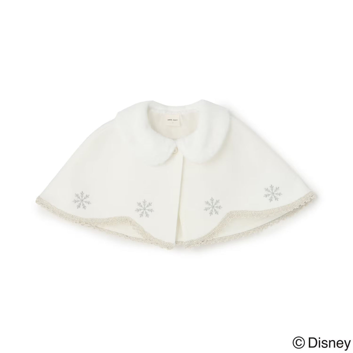 日本童裝 pe#main x Disney Princess 公主披風 80-130cm 女童款 秋季 OUTERWEAR