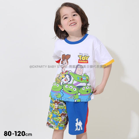 日本童裝 BDL x Disney Toy Story上衣短褲一套 80-120cm 男童款 夏季 TOPS