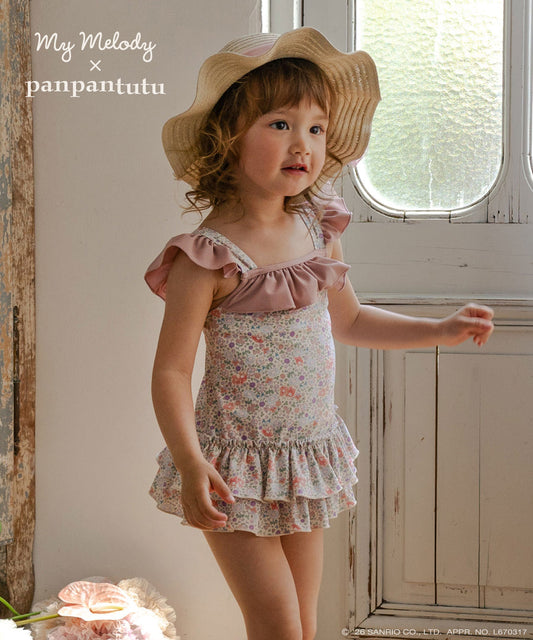 Japanese children's clothing panpantutu Etoile Pink tutu skirt 70-135cm girls' newborn baby summer SKIRTS 