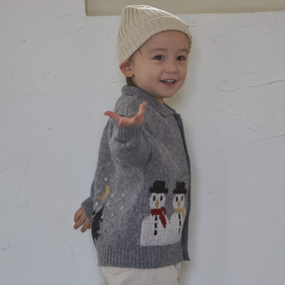 日本童裝 pe#main 針織外套 80-130cm 男童款 冬季 OUTERWEAR