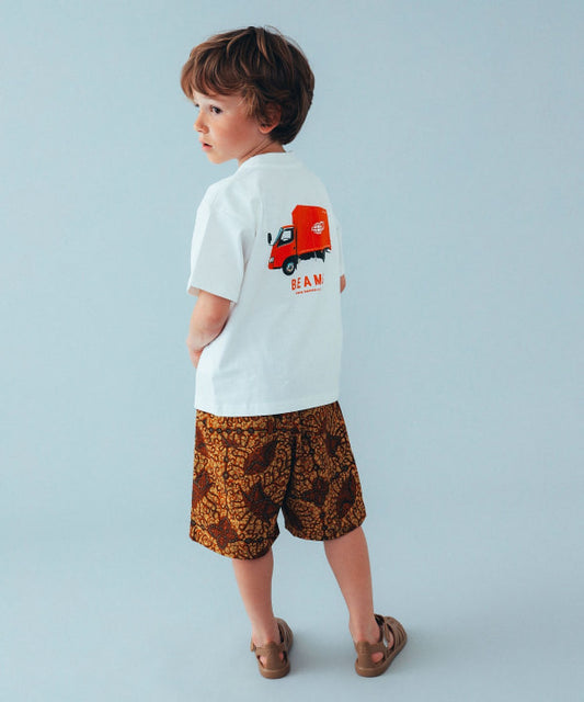 Japanese children's clothing BEAMS BEAMS size tops 90-130cm boys' summer TOPS 