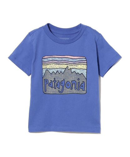Japanese children's clothing BEAMS Patagonia short-sleeved tops 1-5 years old boys/girls summer TOPS 