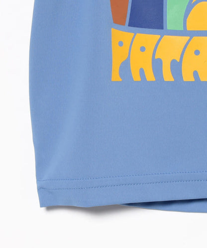 Japanese children's clothing BEAMS Patagonia quick-drying series UV protection short-sleeved tops for boys and girls aged 1-5 years old summer TOPS 