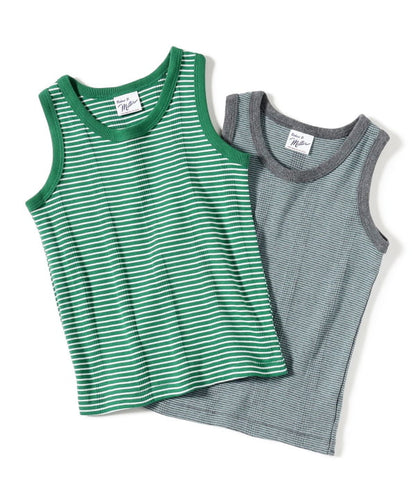 BEAMS Japanese Kids Clothing [Special Edition] Robert P. Miller Vest Set of 2 (95-145cm) Boys Summer TOPS 