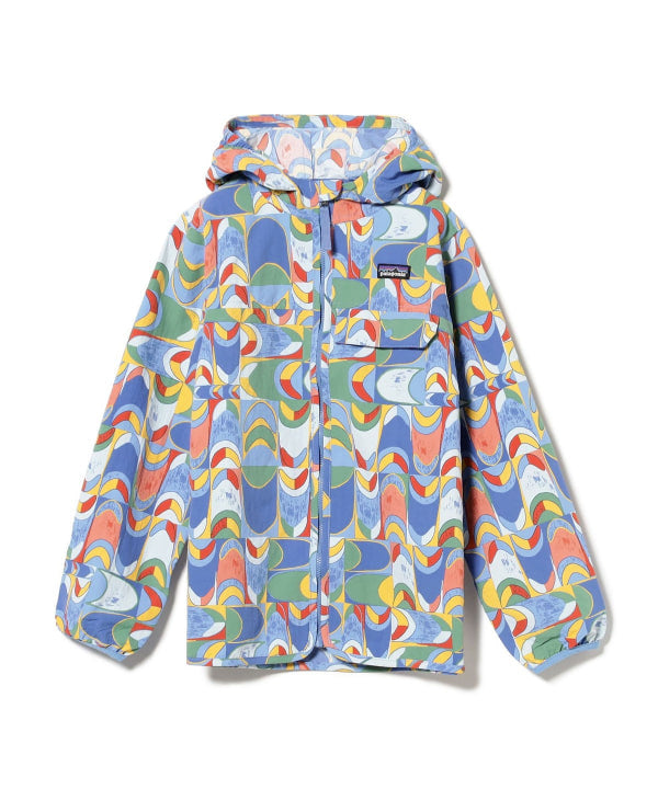 BEAMS Patagonia Waterproof Series UV-Proof Windbreaker for Boys and Girls Ages 5-14 Summer Outerwear 