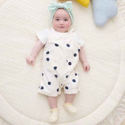 日本童裝 pe#main 吊帶工人褲及上衣兩件套裝 70-80cm 男童款/女童款 初生嬰兒 夏季 TOPS Jumpsuit