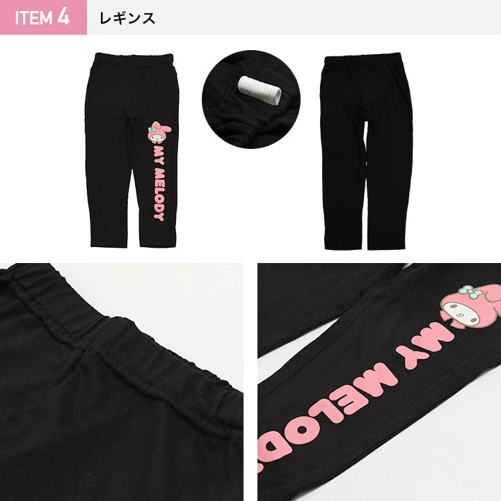 日本直送 Sanrio 福袋5點 100-130cm 女童款 2026年日本新春福袋 福袋不參與$900免運 滿$900可加$25免運 【日本預售：2026年1月1日】