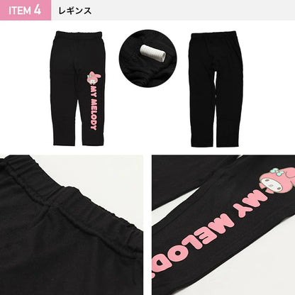 日本直送 Sanrio 福袋5點 100-130cm 女童款 2026年日本新春福袋 福袋不參與$900免運 滿$900可加$25免運 【日本預售：2026年1月1日】