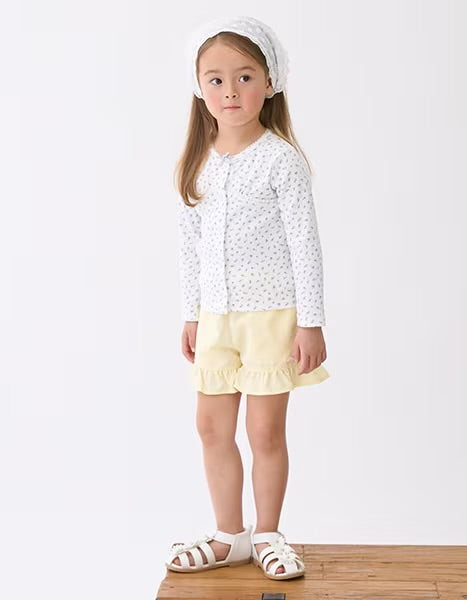 日本童裝 pe#main 水陸兩用 沙灘花邊短褲 80-130cm 女童款 PANTS 夏日玩水泳衣特輯