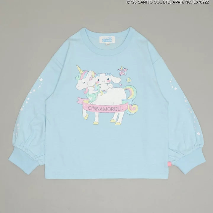 日本童裝 BDL x Sanrio 印花上衣 90-140cm 女童款 冬季 TOPS