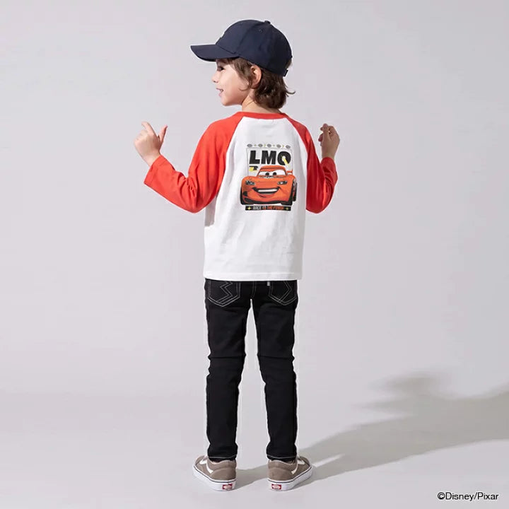 日本童裝 BDL x Disney Cars印花上衣 90-130cm 男童款 冬季 TOPS
