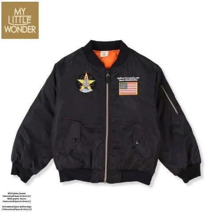 現貨區1-2日寄出--日本童裝 Birthday Nasa衛衣/外套 120cm 男童款 秋季 TOPS OUTERWEAR