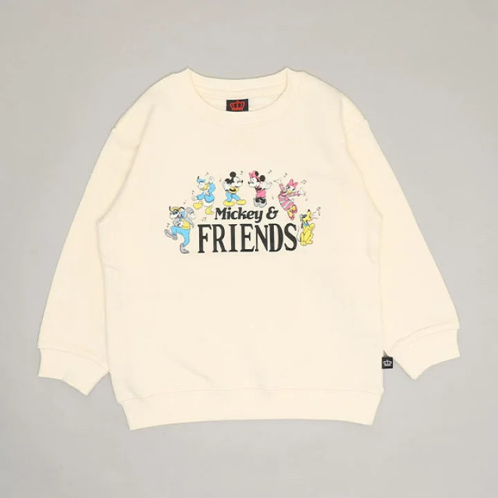 日本童裝 BDL x Disney 親子裝 印花衛衣 90-150cm 男童款/女童款 冬季 TOPS