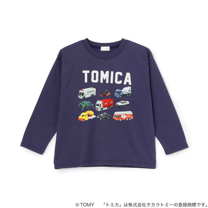 日本童裝 b・R# x Tomica 印花上衣 90-130cm 男童款 秋季 TOPS