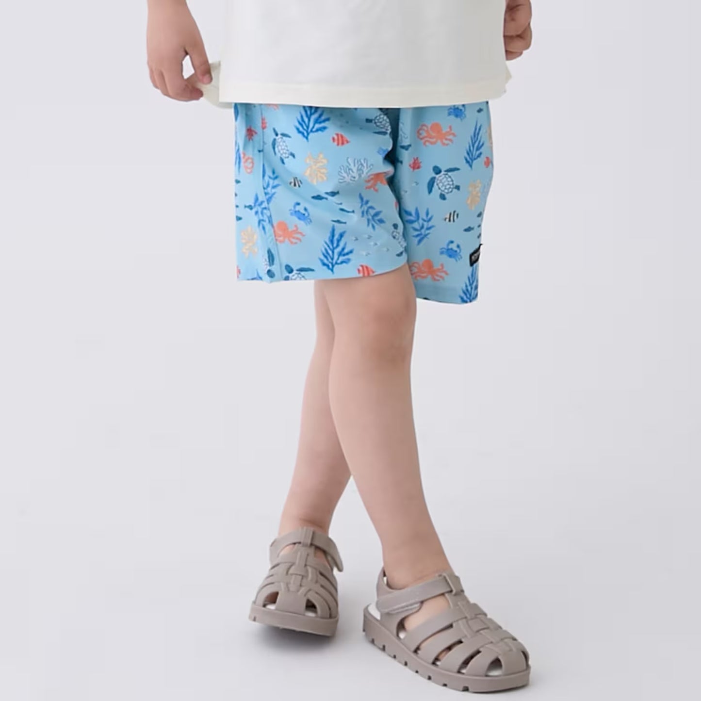 日本童裝 pe#main 水陸兩用 沙灘短褲 80-130cm 男童款 PANTS 夏日玩水泳衣特輯