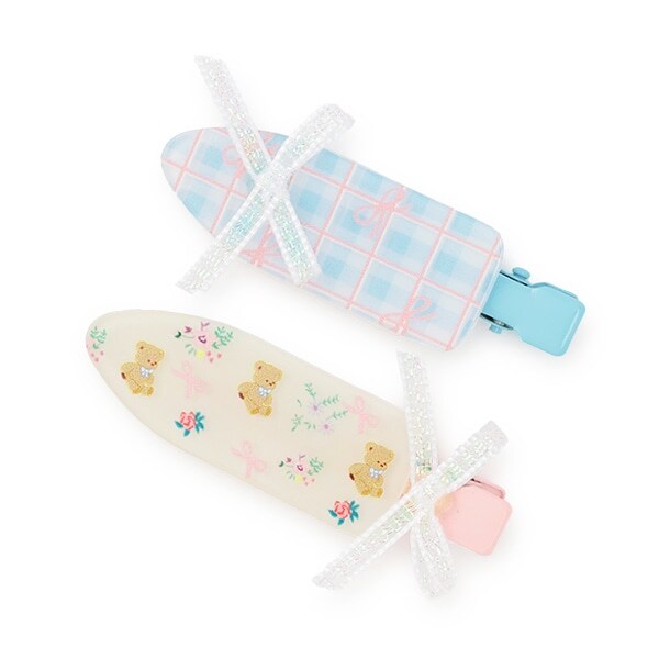 日本直送 Lycee mine 絲帶髮夾2件套 手飾/髮飾系列