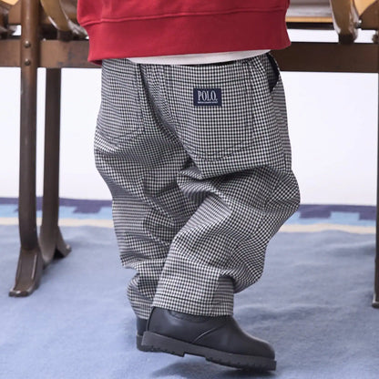 日本童裝 pe#main x【POLO BCS】梭織休閒長褲 80-130cm 男童款 秋季 PANTS